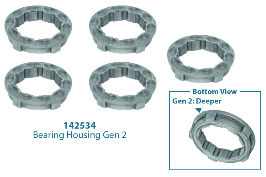 Caliper Bearing Housing Kit Gen 2