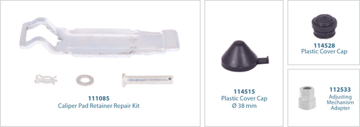 [111087] Caliper Brake Pad Retainer Repair Kit