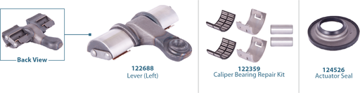 [122174] Caliper Lever Kit (Left) 