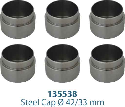 [133190] Caliper Steel Cap Kit