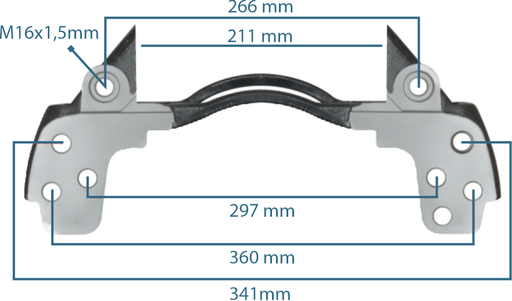 [111333] Caliper Carrier Right IVECO