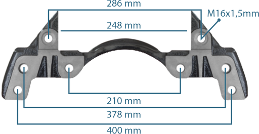 [111229] Caliper Carrier 22.5" Front (Left&Right)