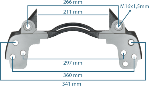 [111249] Caliper Carrier iveco