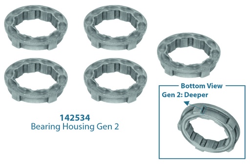 [144148] Caliper Bearing Housing Kit Gen 2