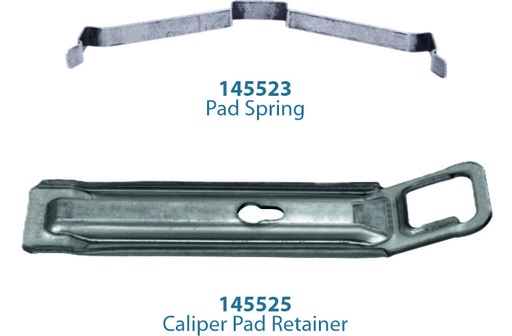 [144157] Caliper Brake Pad Retainer Kit Gen 2